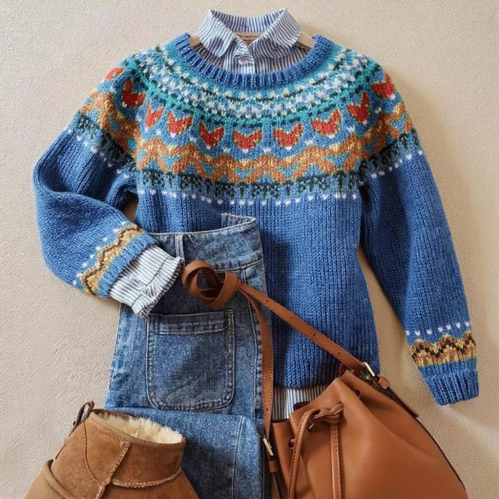 Velvo™ | Timeless Vintage Knit Sweater