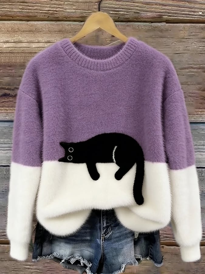 Luna™ | Women's Cat Graphic Sweatshirt