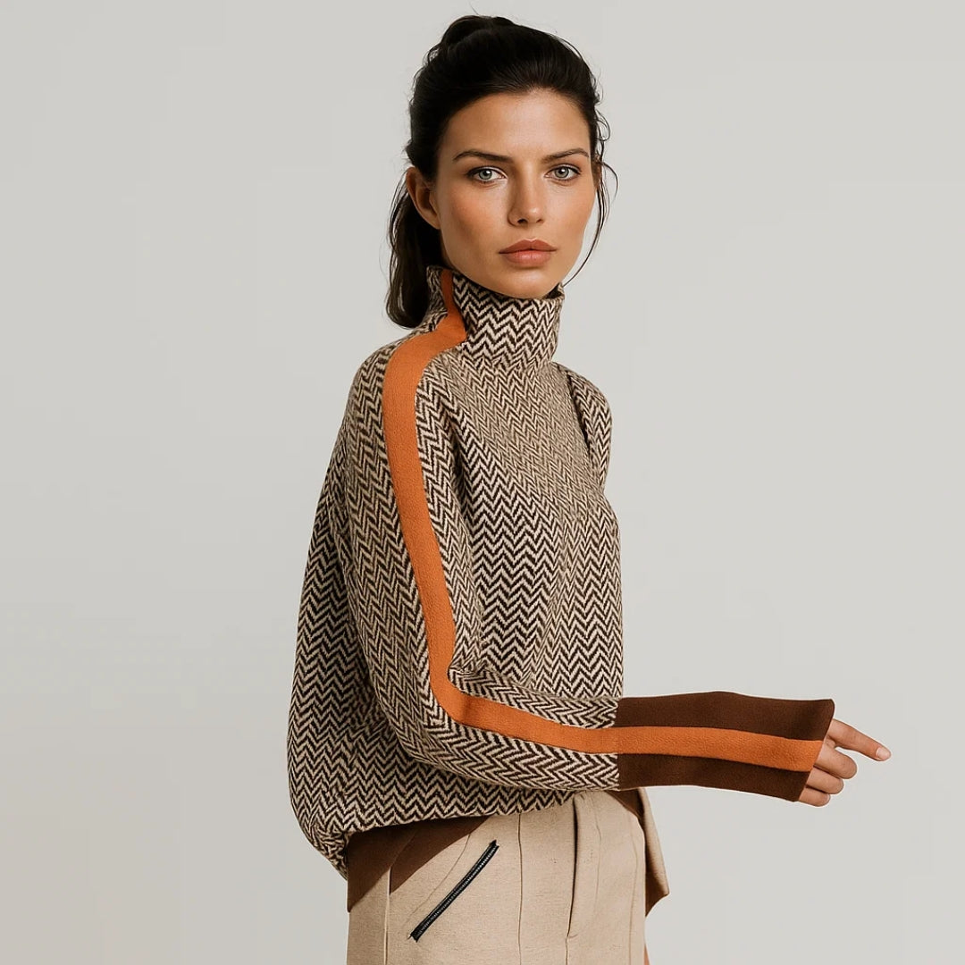 Martina™ | High-Collar Pullover