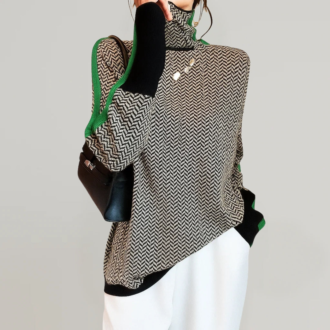 Martina™ | High-Collar Pullover