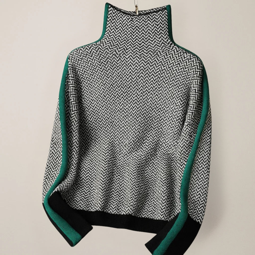 Martina™ | High-Collar Pullover