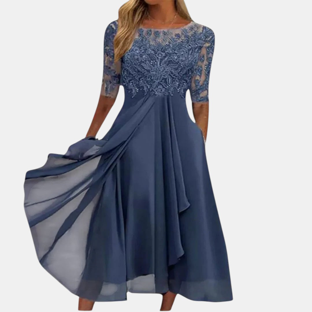 Rhodé | Chic Lace Elegance Dress