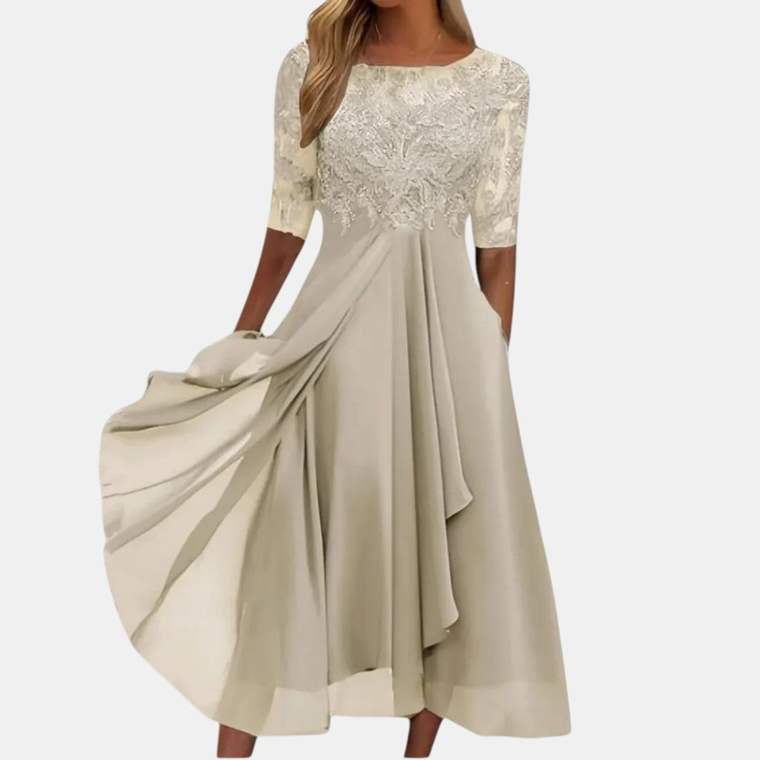 Rhodé | Chic Lace Elegance Dress