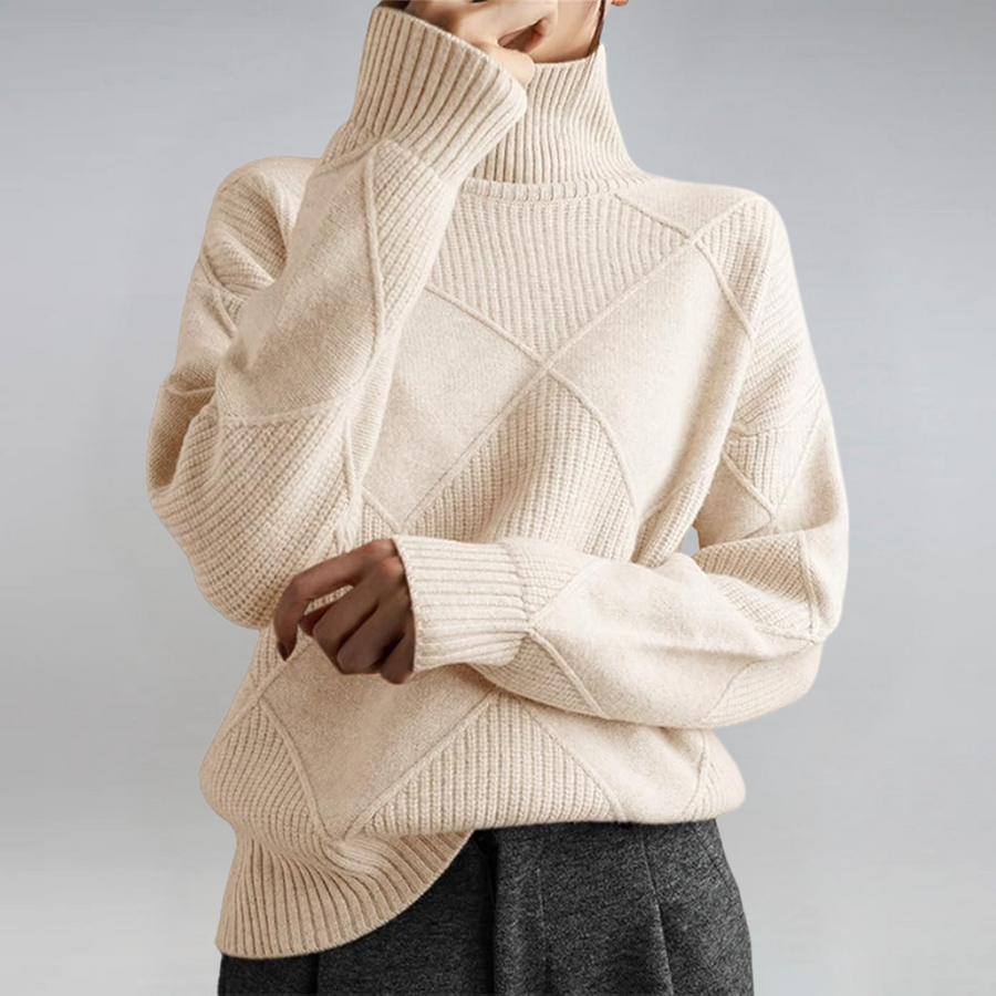 Catherine - Premium Turtleneck Sweater