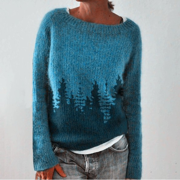 Nevaeh - Vintage Scandinavian Knit Sweater