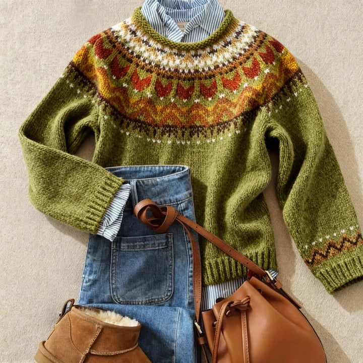 Ardent™ | Timeless Vintage Knit Sweater