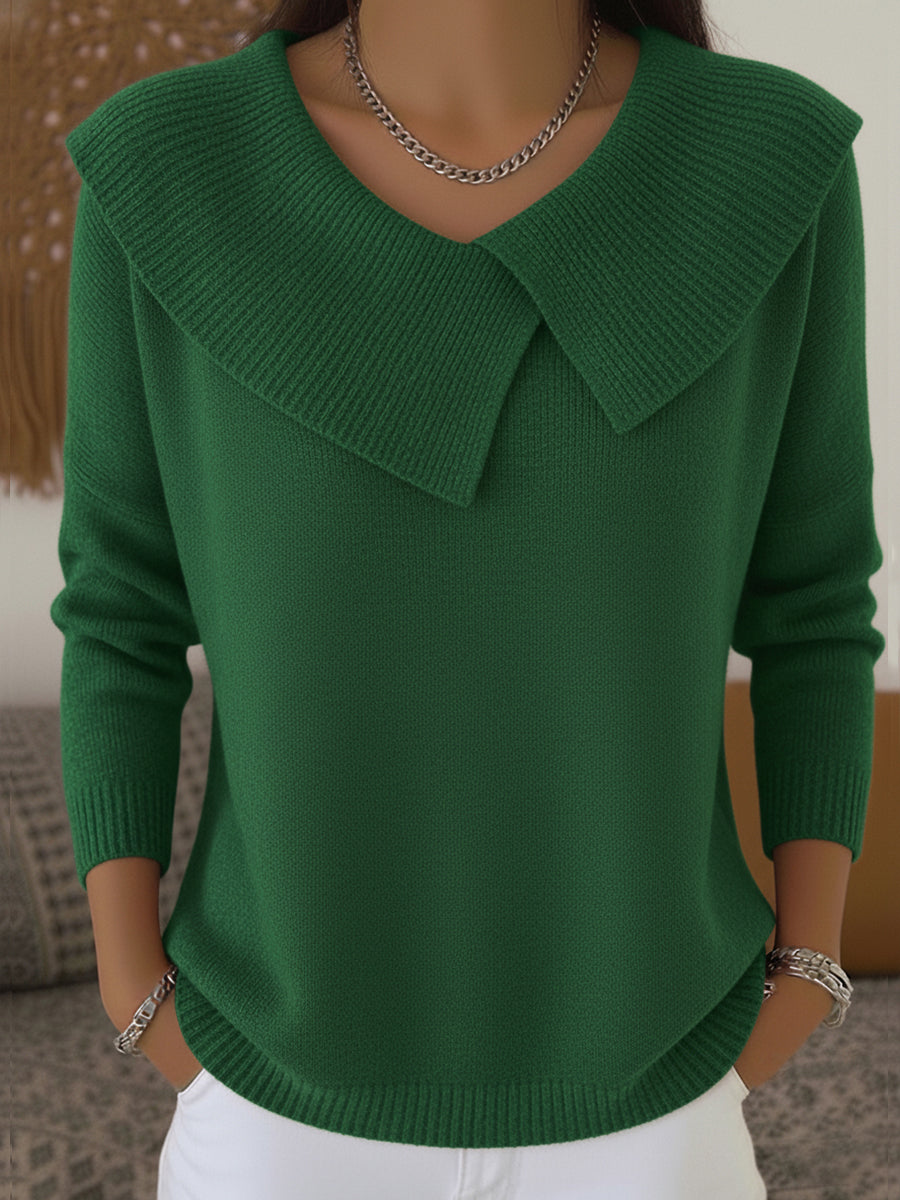 Sunnora™ | Cozy Sweater with Plush Collar