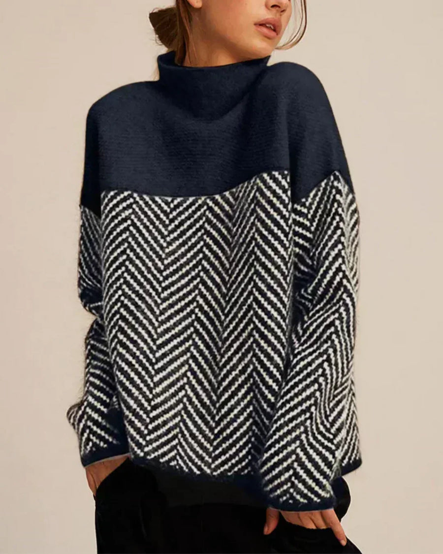 Clarisse - Cozy Cotton Turtleneck Knit