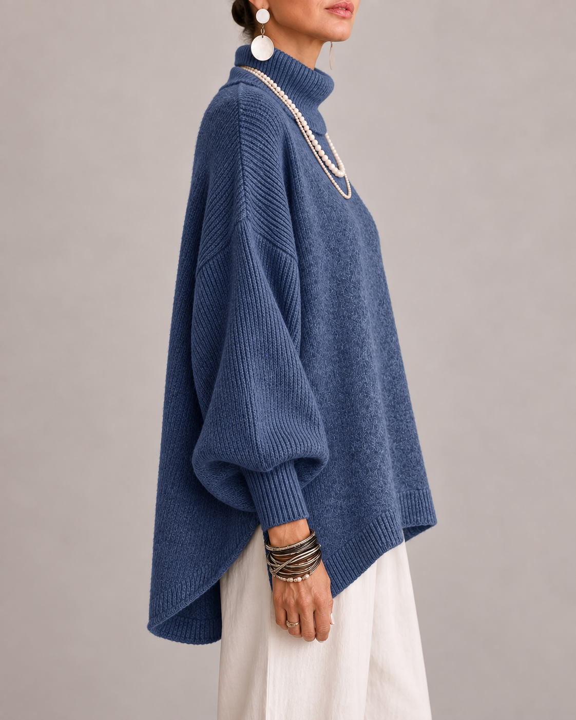 Kathleen | Stylish Turtleneck Knit Sweater