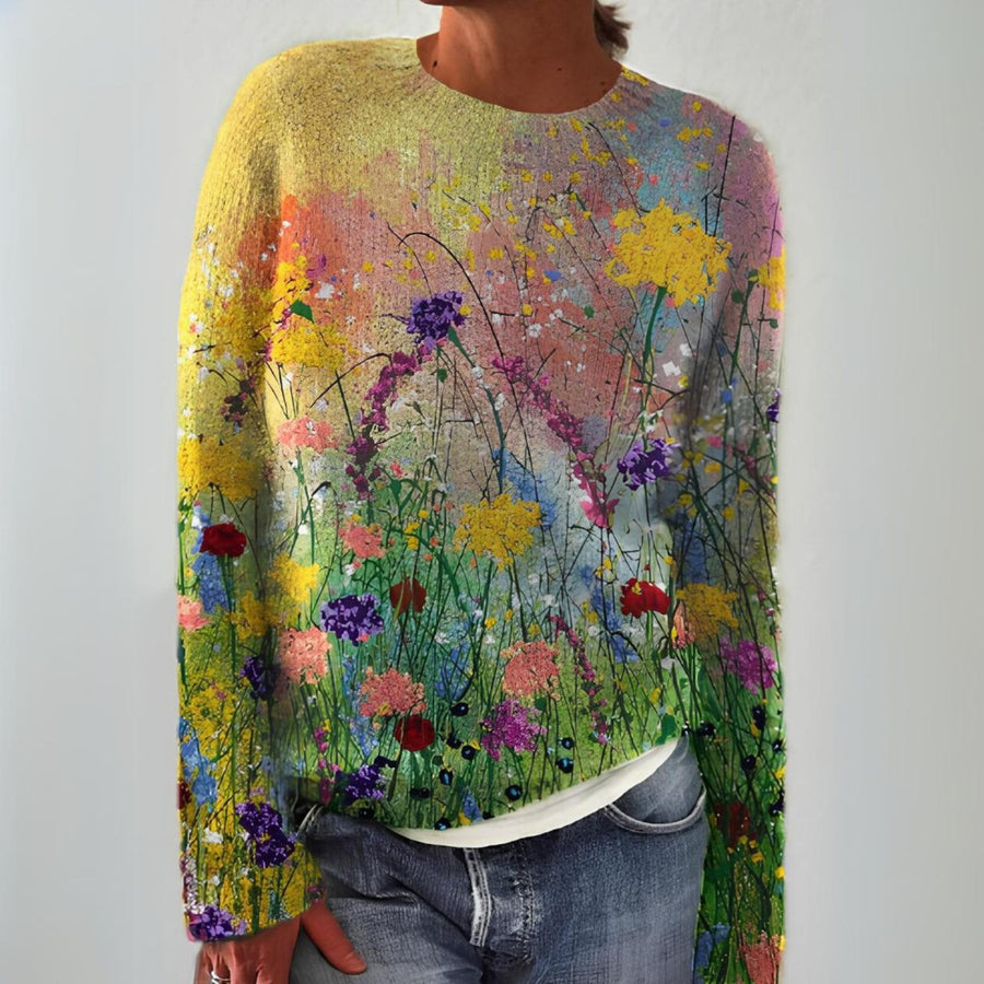 Adriana - Vintage Scandinavian Knit Sweater