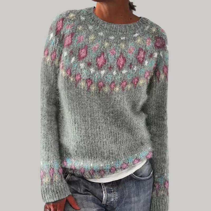 Jocelyn - Vintage Scandinavian Knit Sweater