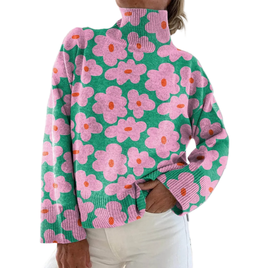 Valerie - Blooming Knit Sweater