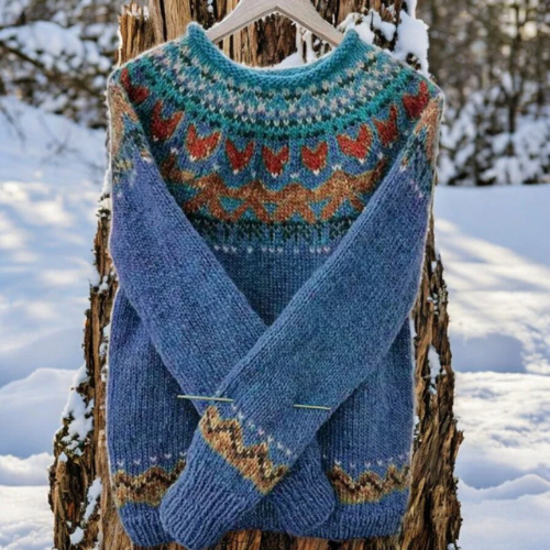 Imogen – Classic Knit Sweater with Timeless Design