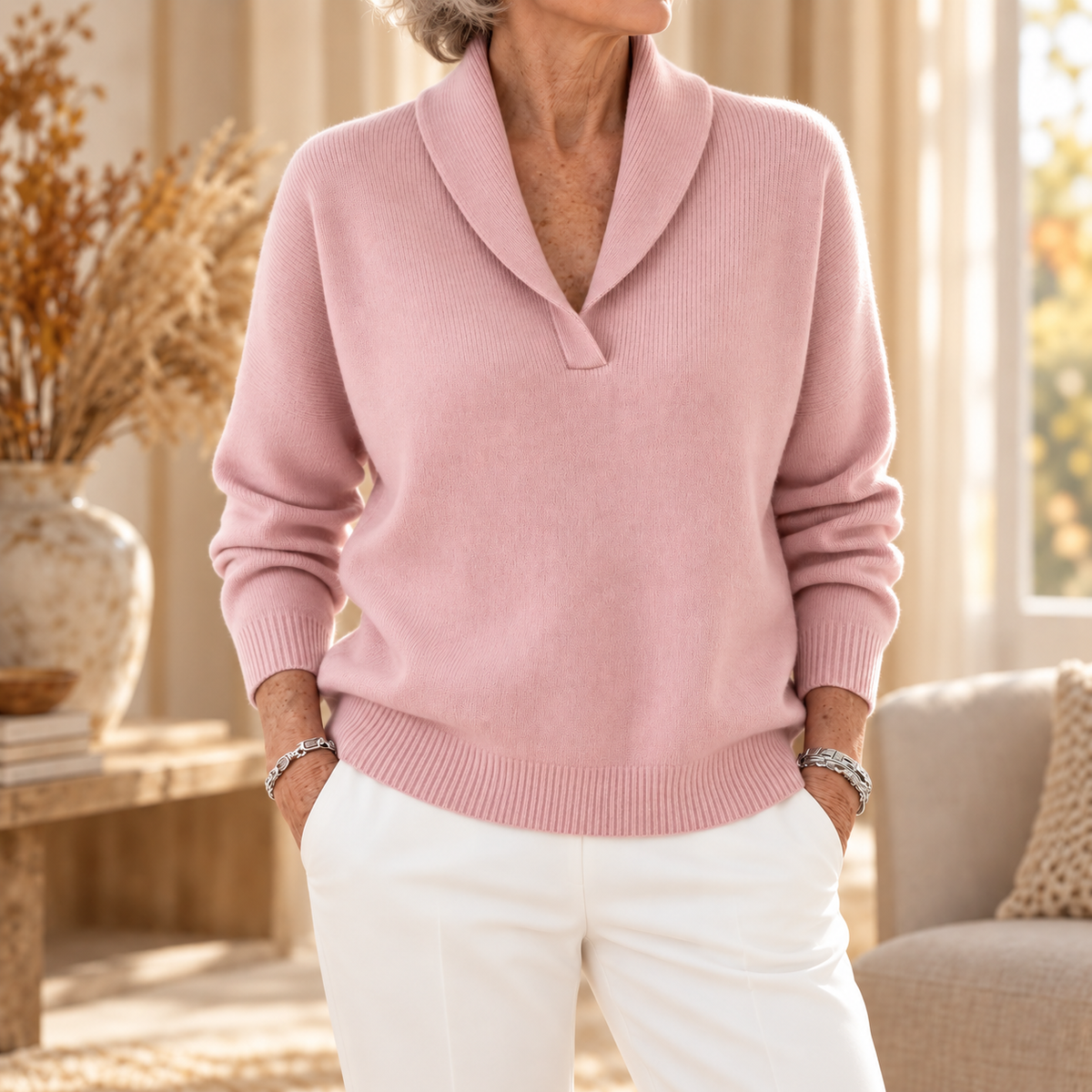 Clarissa | The Comfort-Fit V-Neck Sweater
