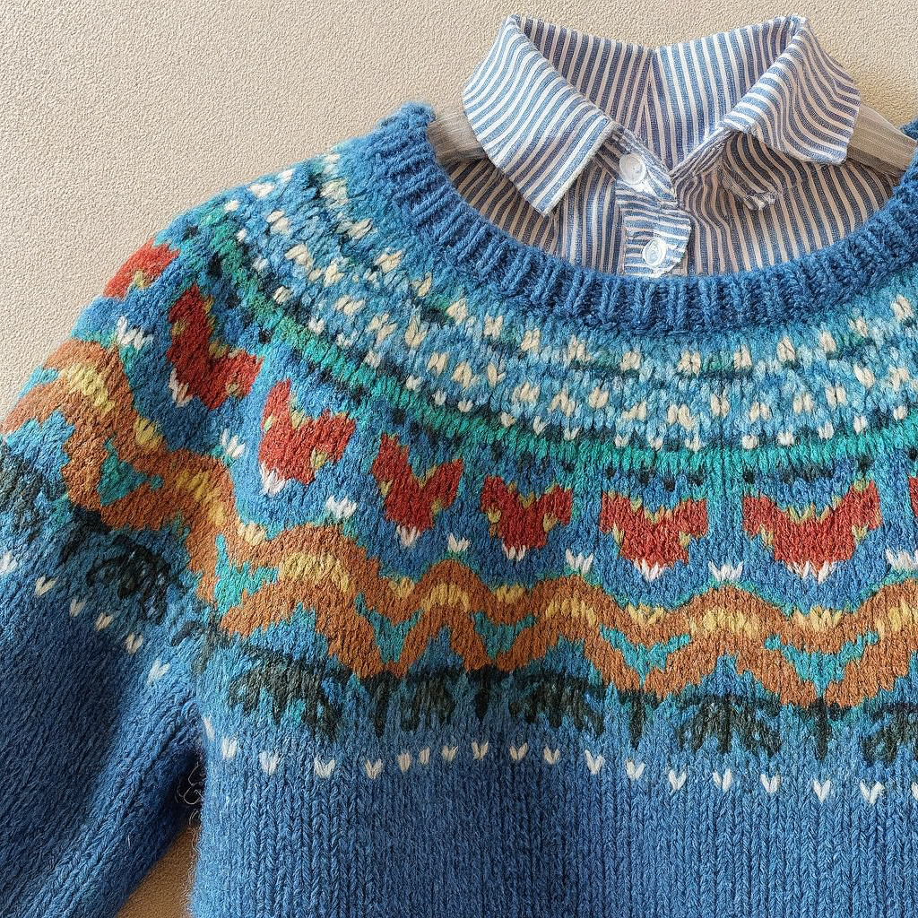 Velvo™ | Timeless Vintage Knit Sweater