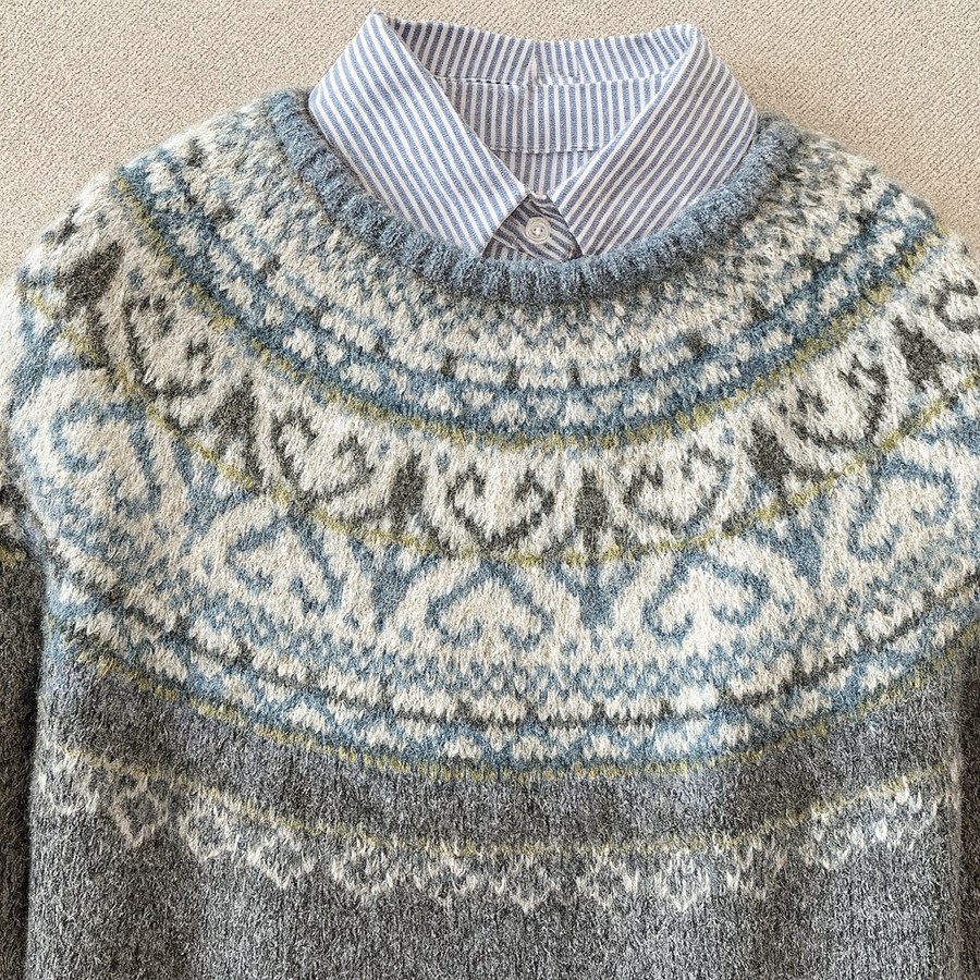 Luxe™ | Elegant Vintage Knit Sweater