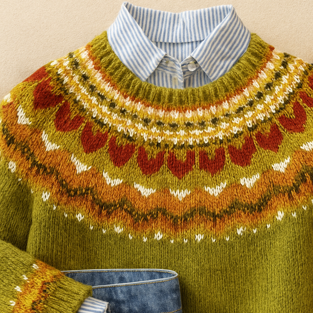 Ardent™ | Timeless Vintage Knit Sweater