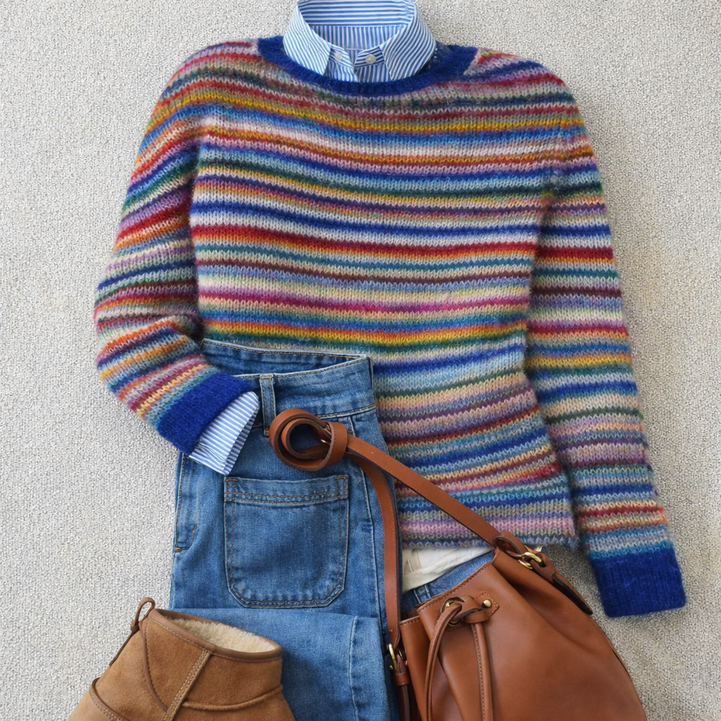 Megan™ | Classic Nordic Knit Sweater