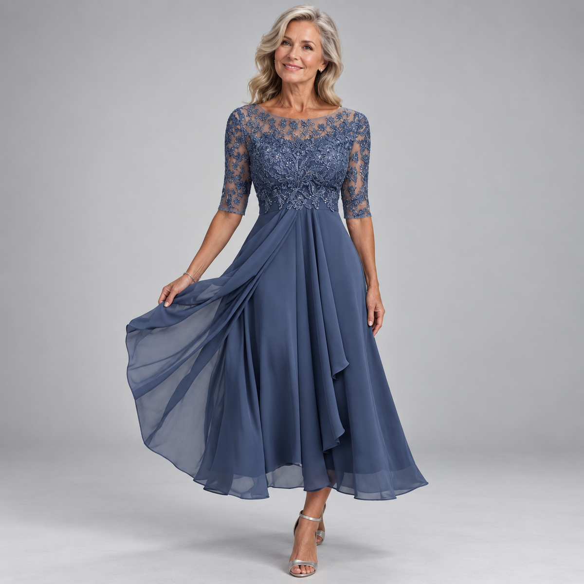Rhodé | Chic Lace Elegance Dress