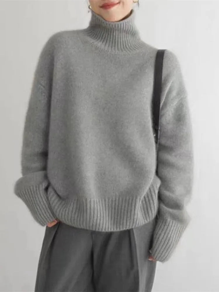 Solvina - Timeless Turtleneck Knitwear