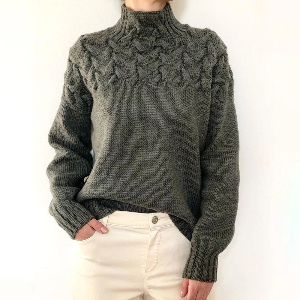 Pamela - Cozy Knit Turtleneck Sweater