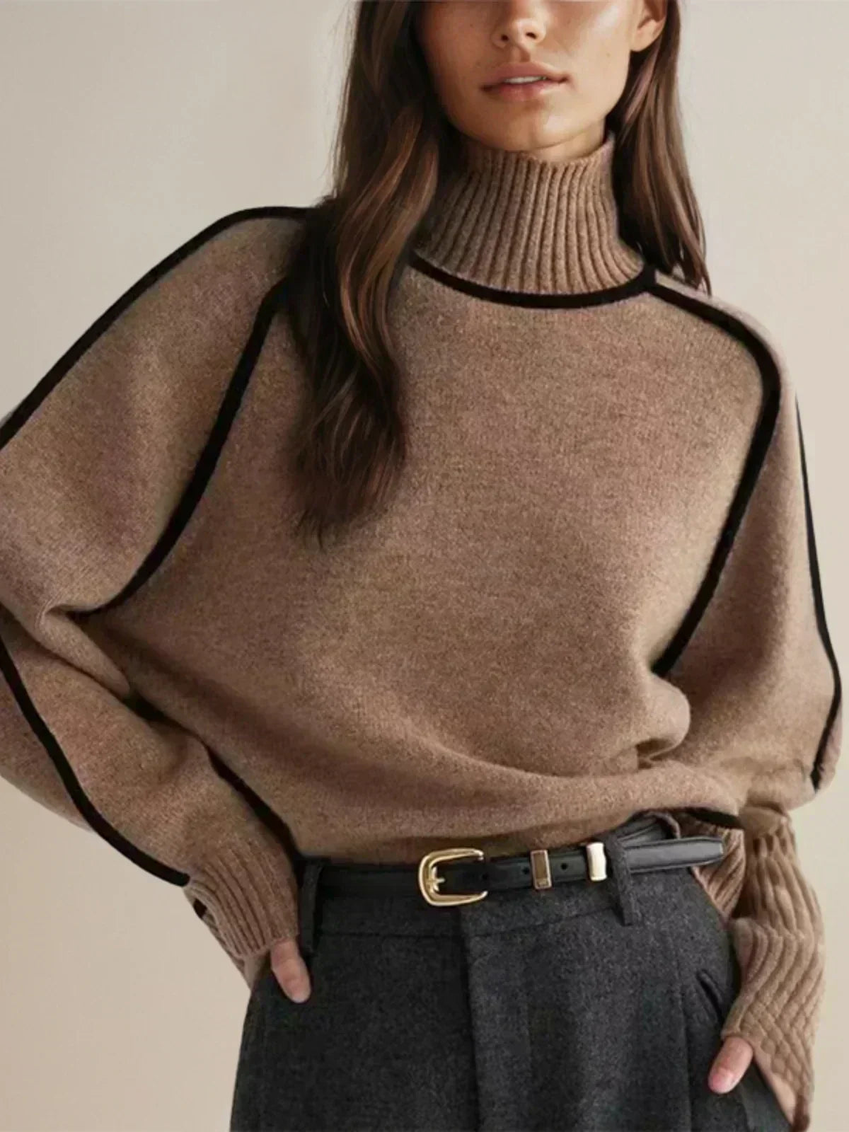 Seraphina - Chic Turtleneck Knitwear