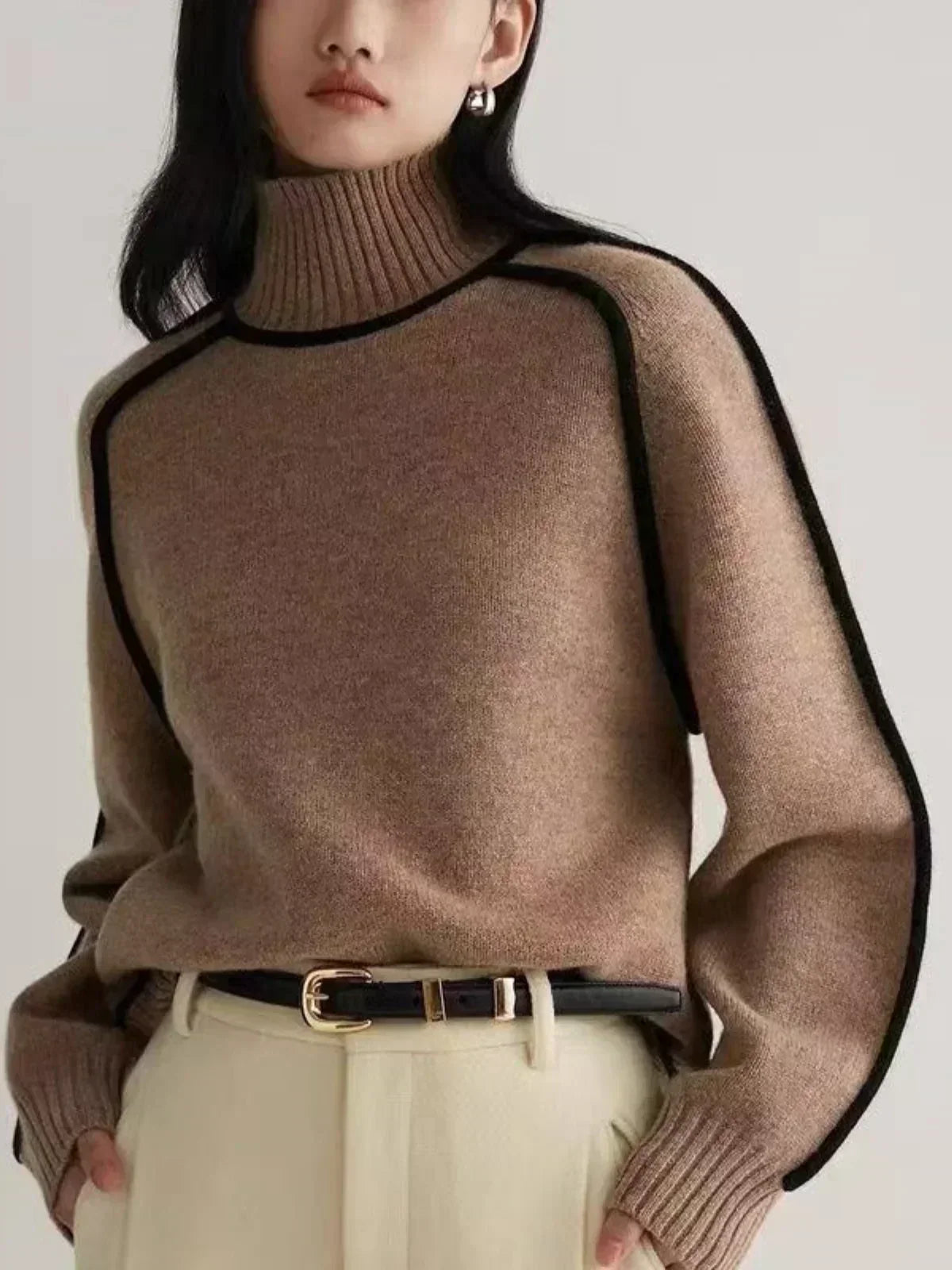 Seraphina - Chic Turtleneck Knitwear