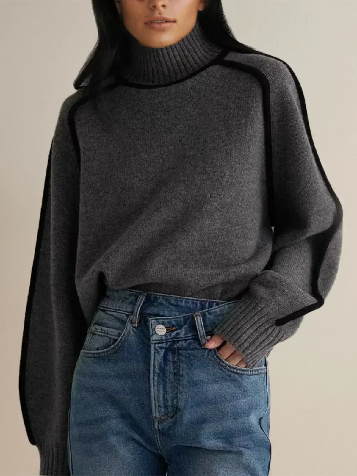 Seraphina - Chic Turtleneck Knitwear