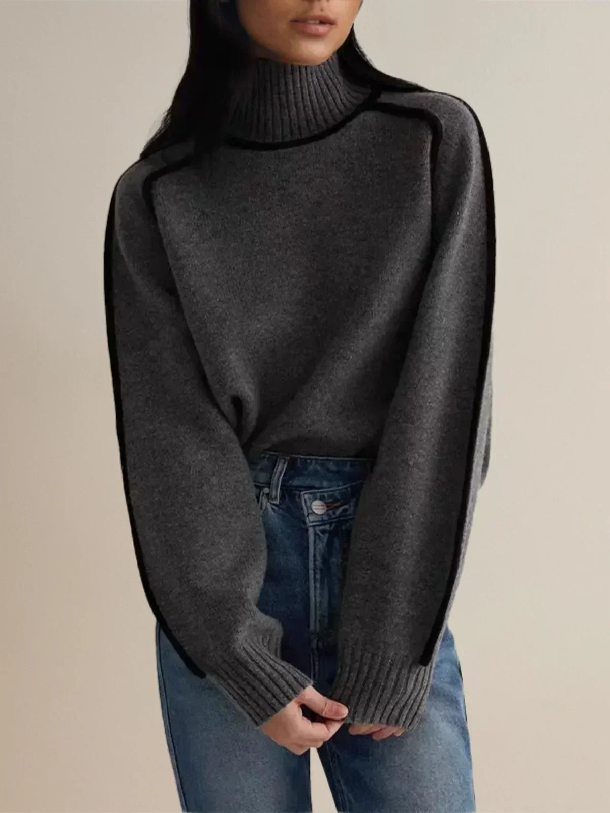 Seraphina - Chic Turtleneck Knitwear