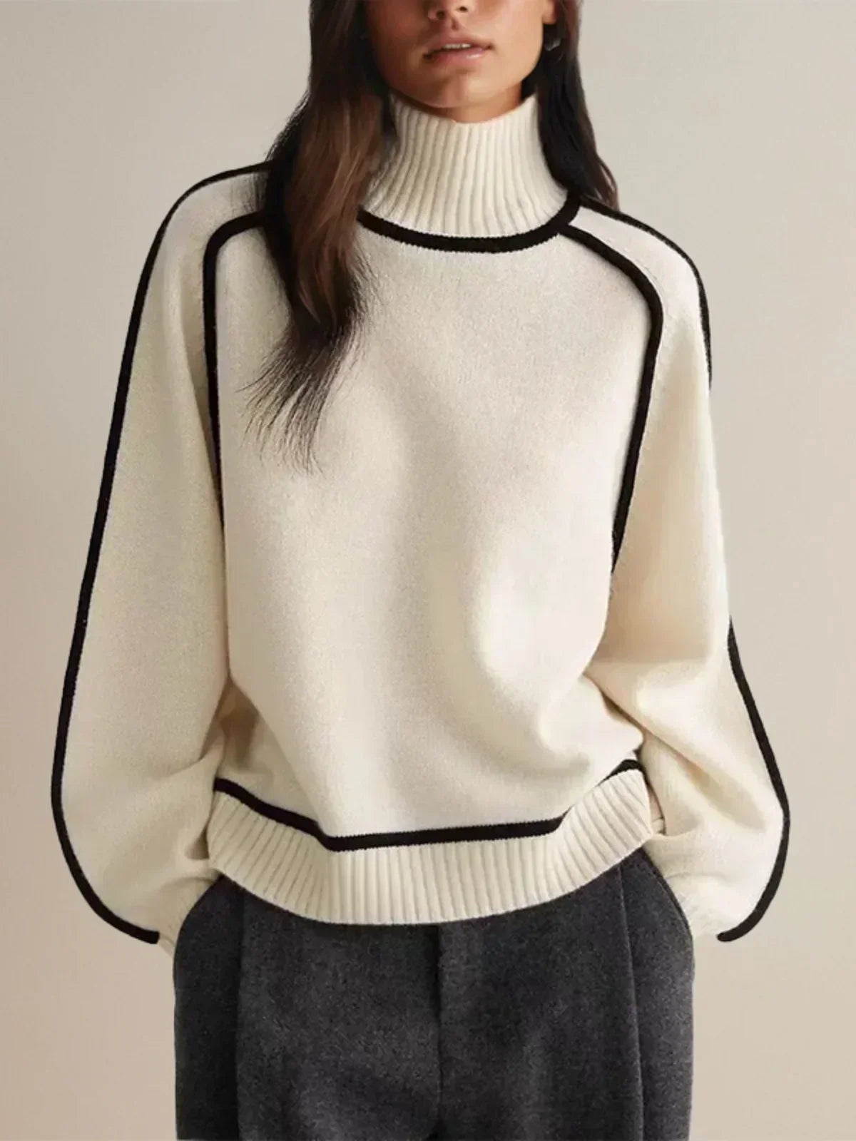 Seraphina - Chic Turtleneck Knitwear