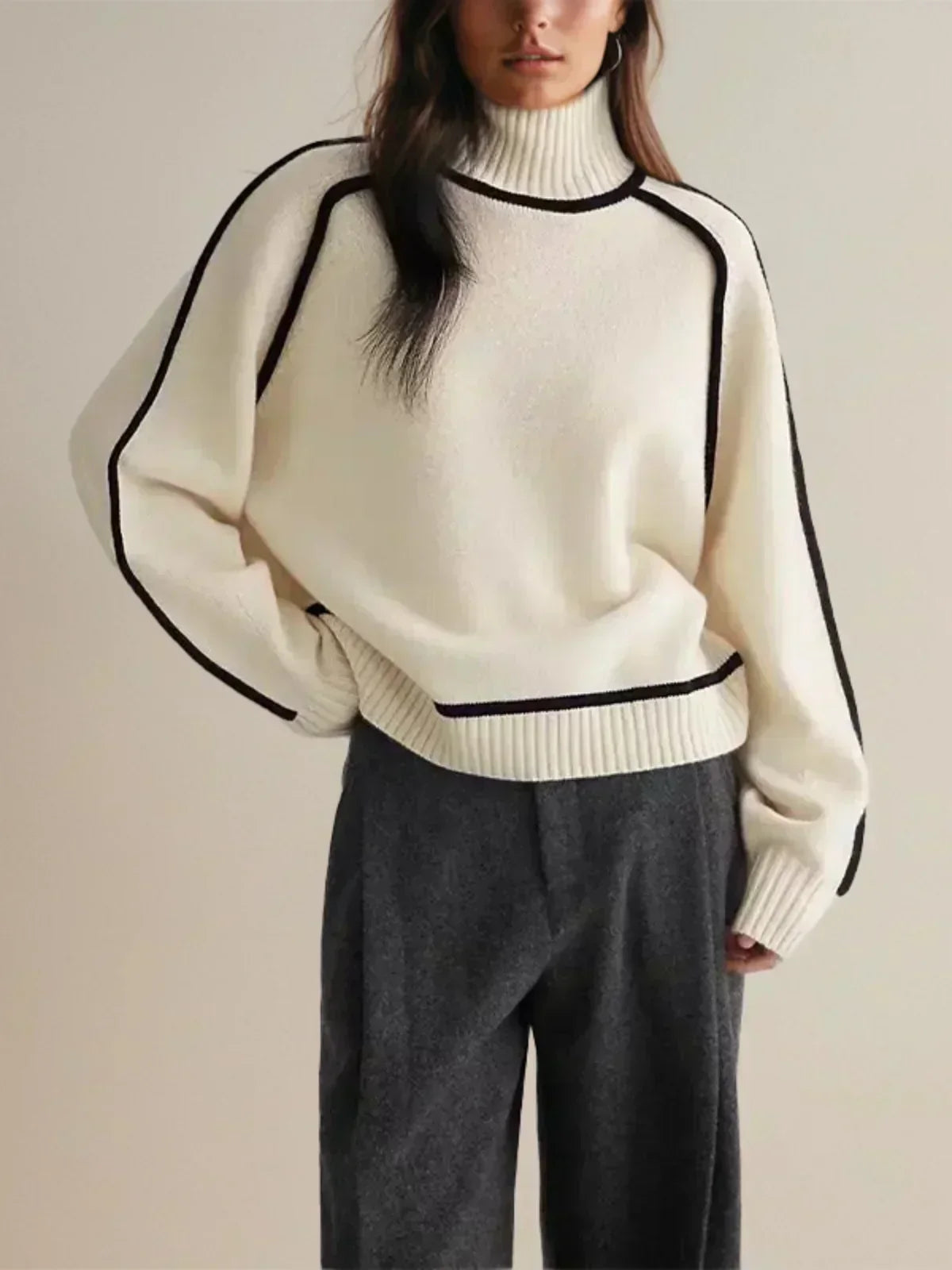 Seraphina - Chic Turtleneck Knitwear