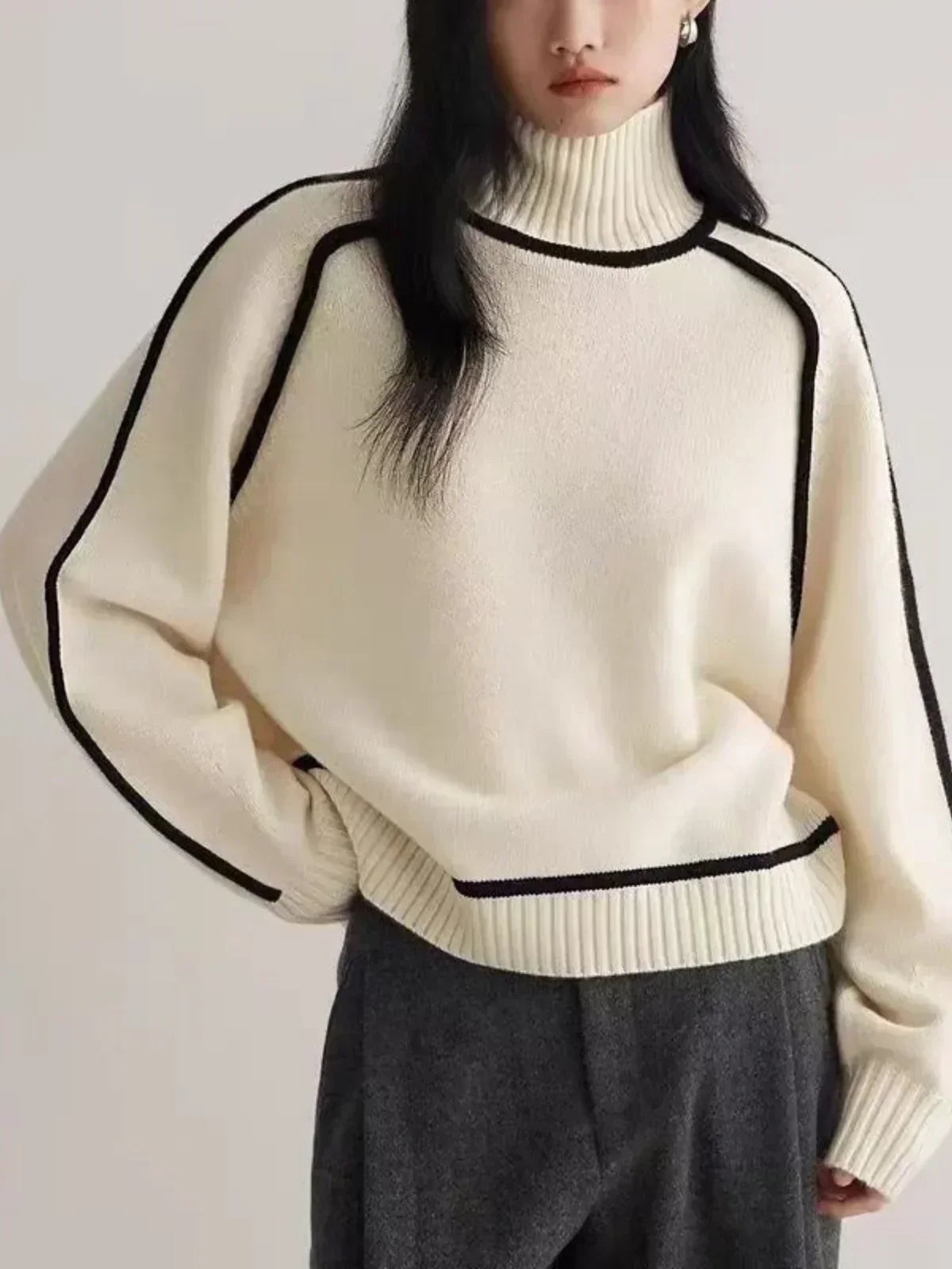 Seraphina - Chic Turtleneck Knitwear