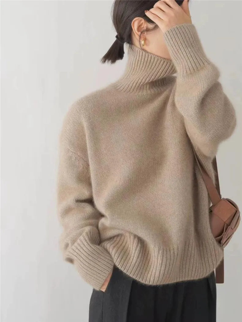 Solvina - Timeless Turtleneck Knitwear
