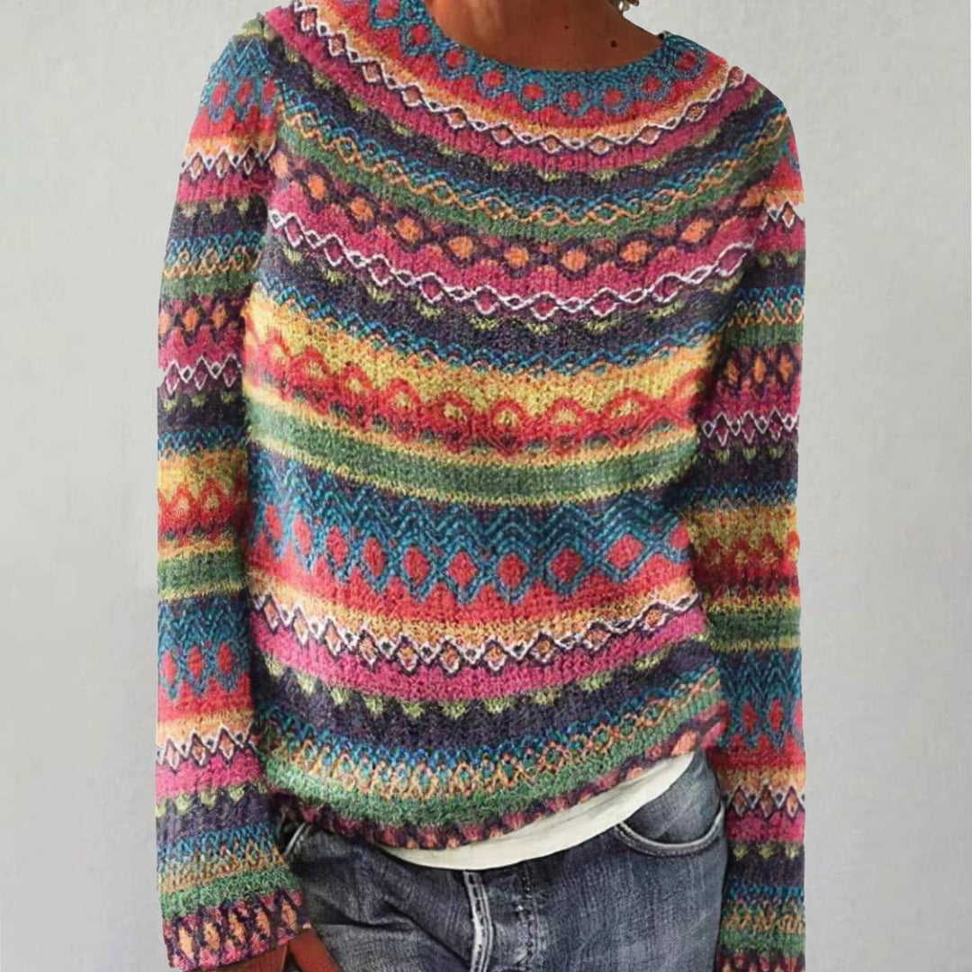 Aurora - Vintage Scandinavian Knit Sweater