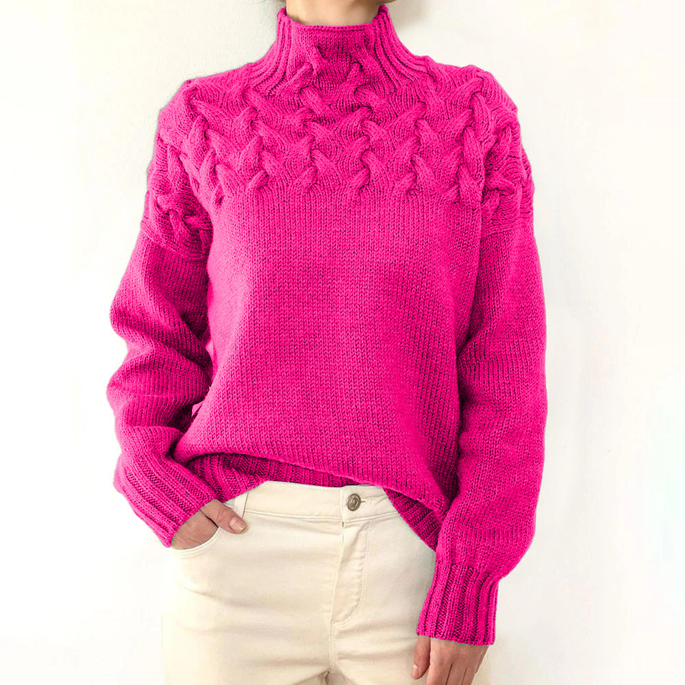 Pamela - Cozy Knit Turtleneck Sweater