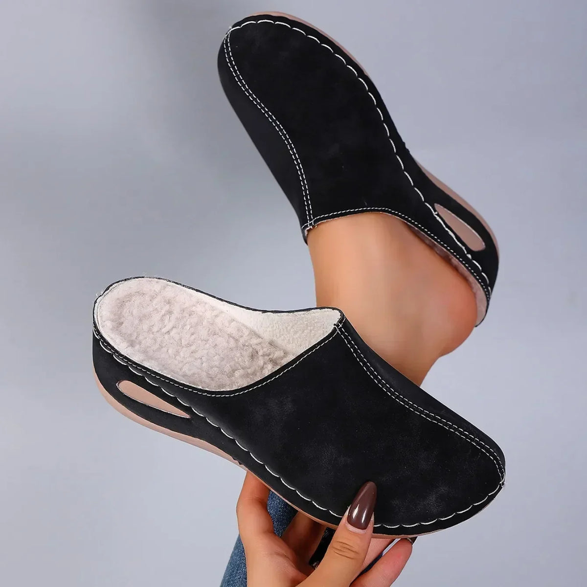 Élisa | Warm Orthopedic Slippers for Everyday Comfort