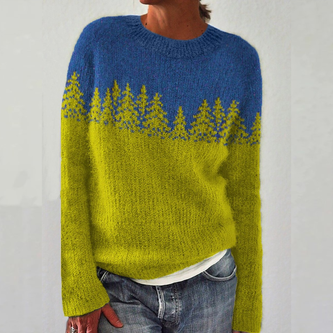 Maria - Vintage Scandinavian Knit Sweater
