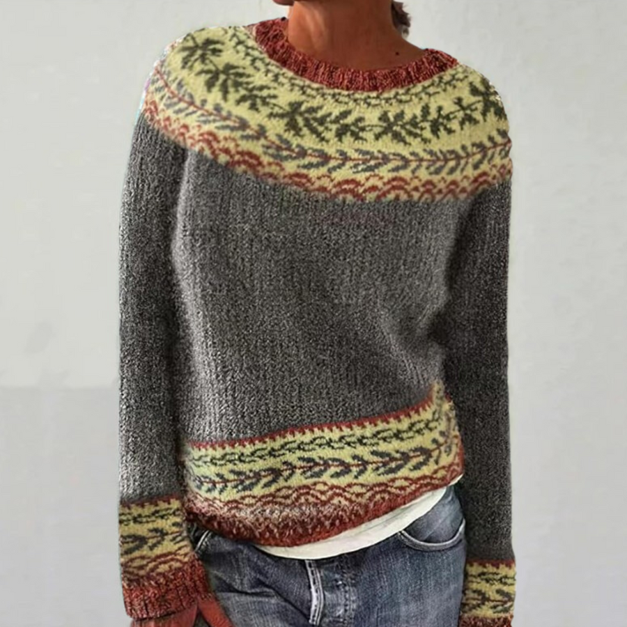 Ruby - Vintage Scandinavian Knit Sweater