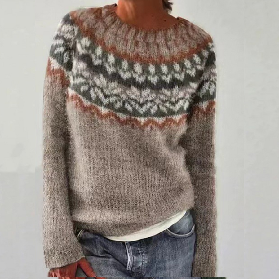 Debbie - Vintage Scandinavian Knit Sweater