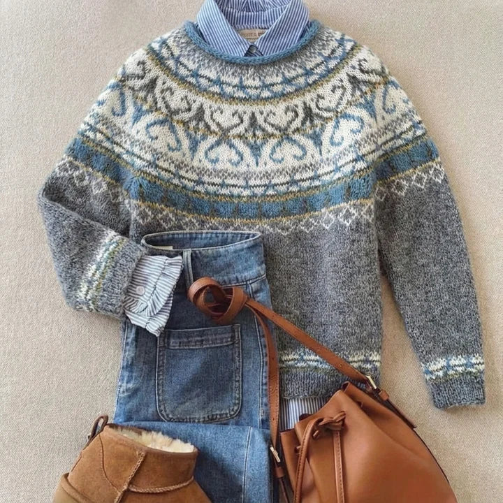 Luxe™ | Elegant Vintage Knit Sweater