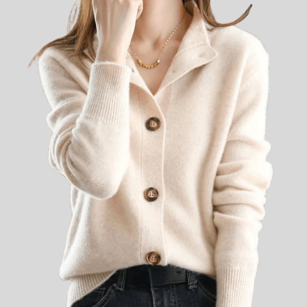 Ophelia - Elegant Knit Cardigan