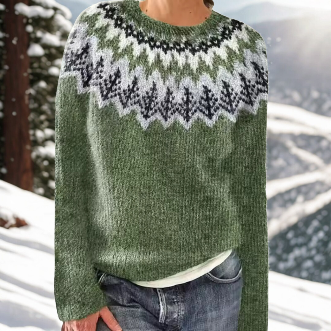 Eira – Cozy Sweater with Timeless Winter Accents
