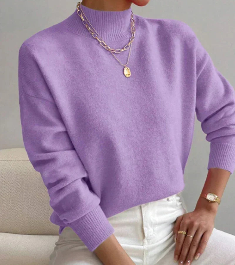 Seraphine | Cozy Turtleneck Knit Sweater