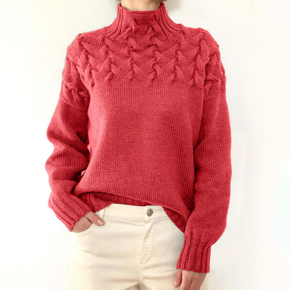 Pamela - Cozy Knit Turtleneck Sweater