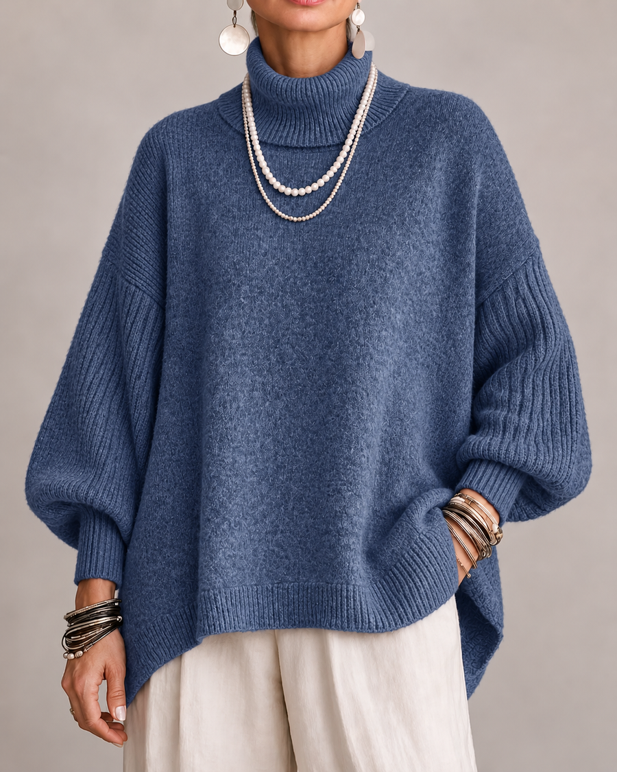 Kathleen | Stylish Turtleneck Knit Sweater