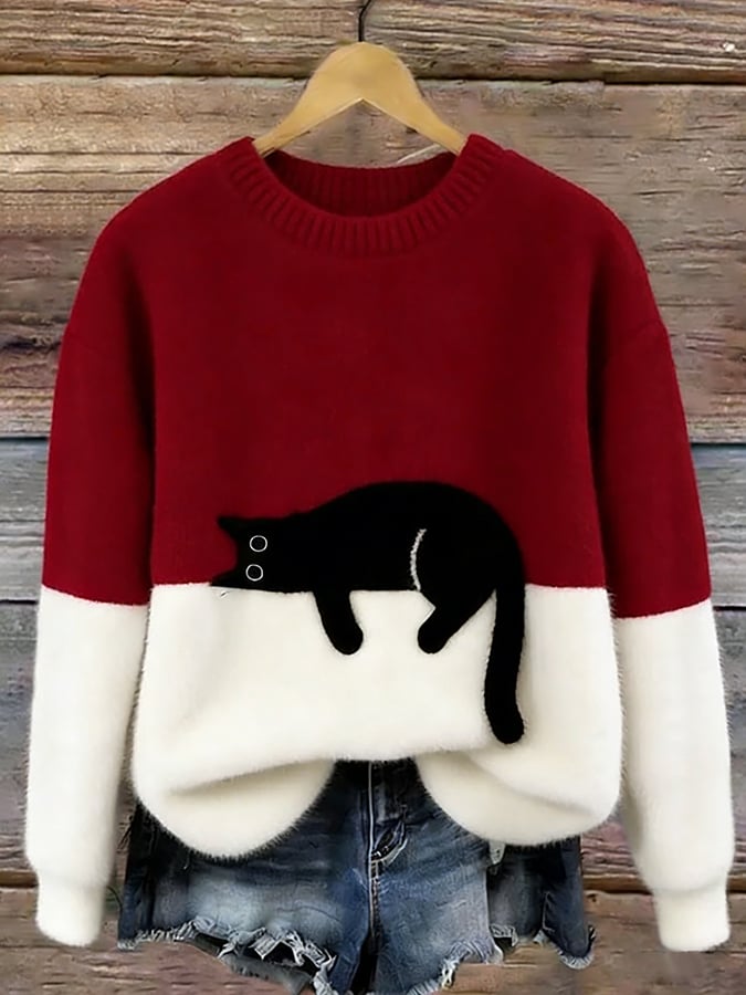 Luna™ | Women's Cat Graphic Sweatshirt