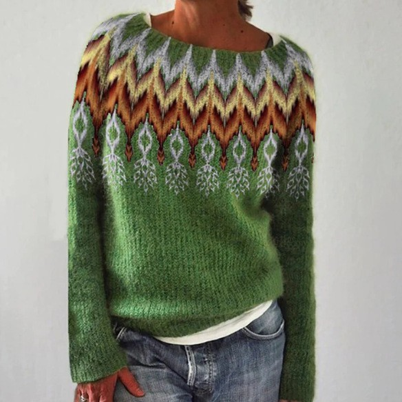 Juniper - Vintage Scandinavian Knit Sweater