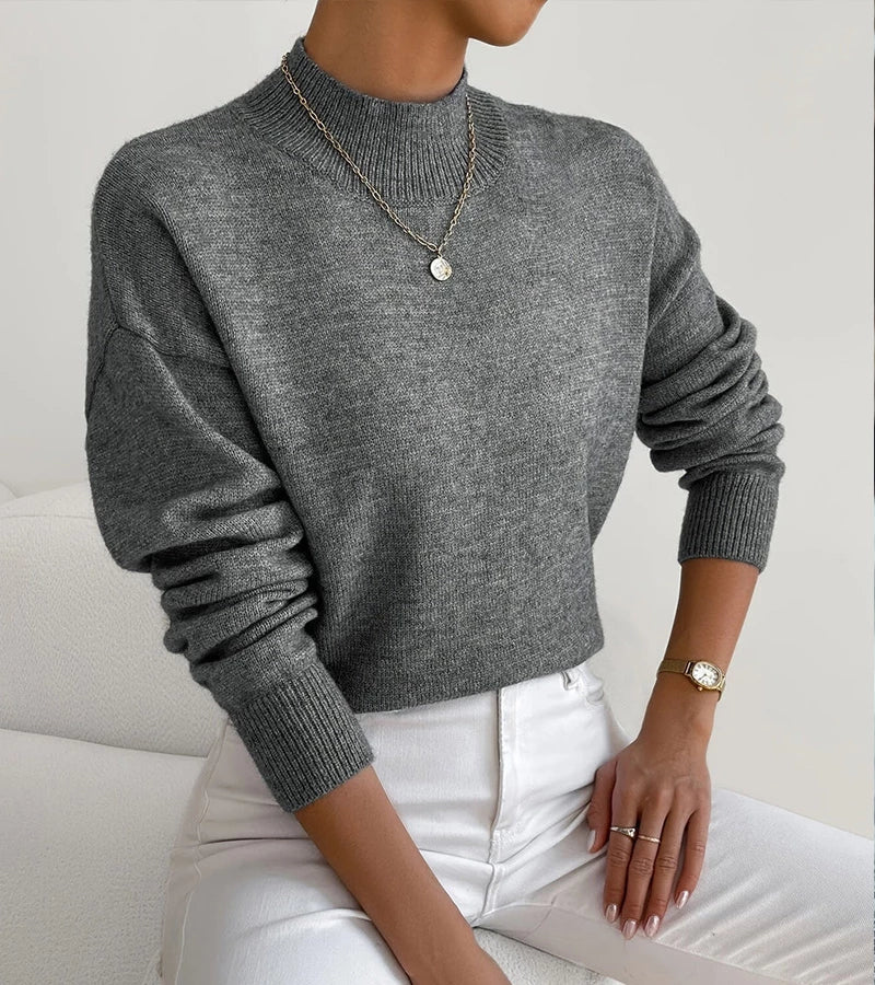 Seraphine | Cozy Turtleneck Knit Sweater