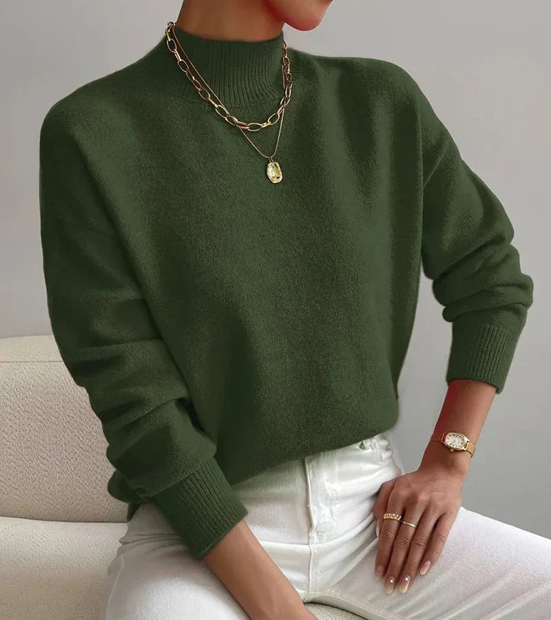 Seraphine | Cozy Turtleneck Knit Sweater