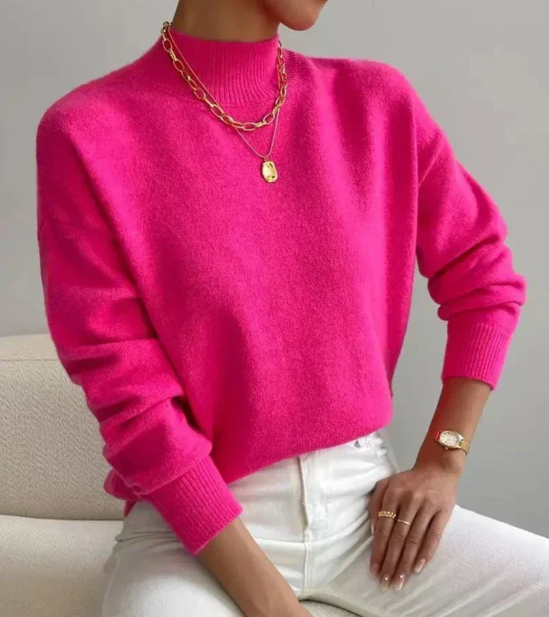 Seraphine | Cozy Turtleneck Knit Sweater